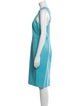 Roland Mouret V-Neck Knee-Length Dress