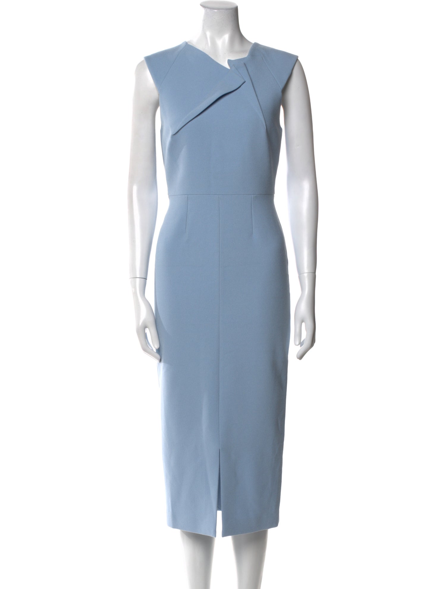 Roland Mouret V-Neck Midi Length Dress