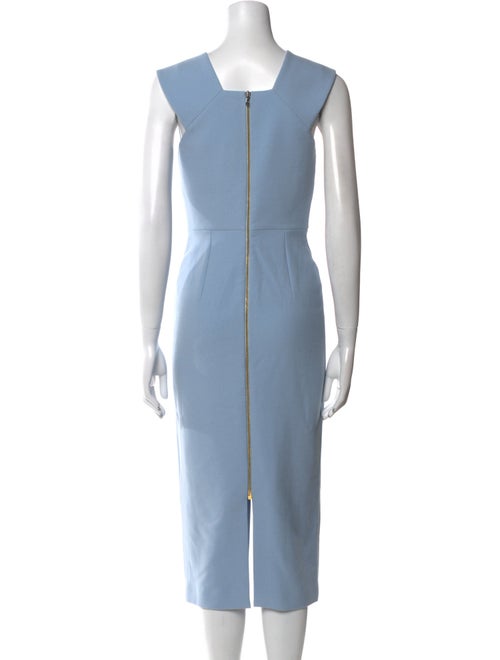Roland Mouret V-Neck Midi Length Dress