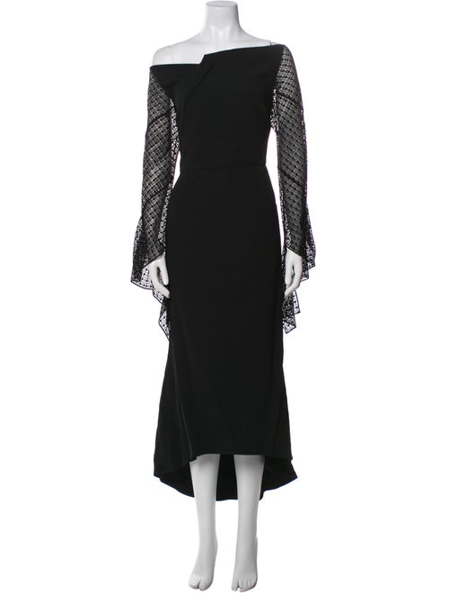 Roland Mouret Off-The-Shoulder Midi Length Dress