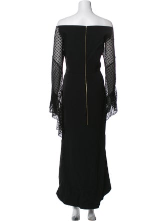 Roland Mouret Off-The-Shoulder Midi Length Dress