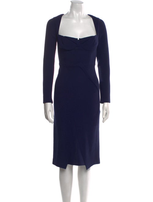 Roland Mouret Wool Midi Length Dress