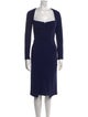 Roland Mouret Wool Midi Length Dress