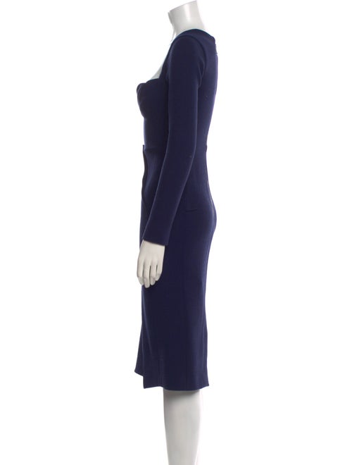 Roland Mouret Wool Midi Length Dress