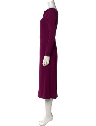 Roland Mouret Cowl Neck Midi Length Dress