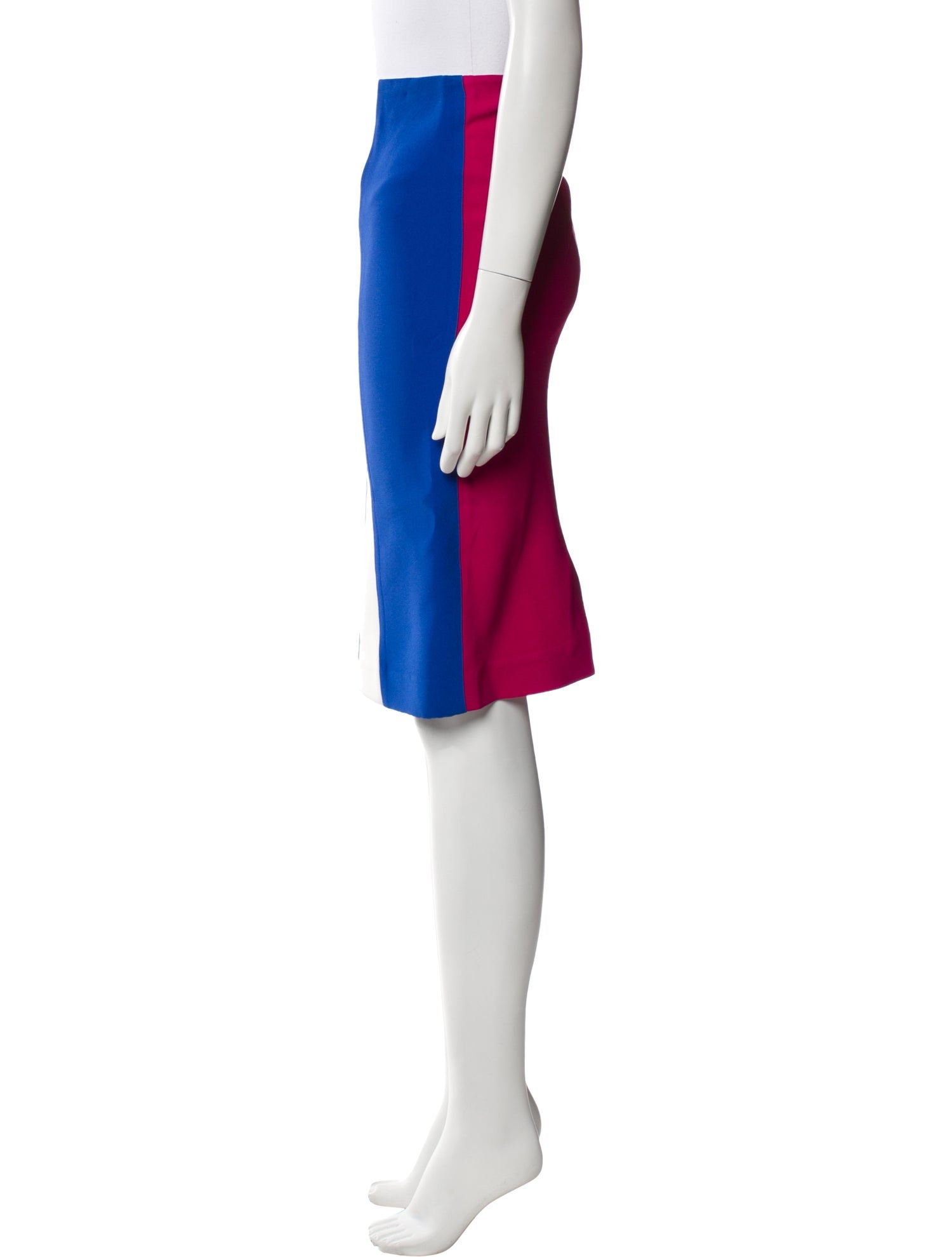 Roland Mouret Silk Knee-Length Skirt
