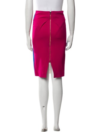 Roland Mouret Silk Knee-Length Skirt