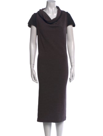 Roland Mouret Wool Midi Length Dress