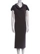 Roland Mouret Wool Midi Length Dress