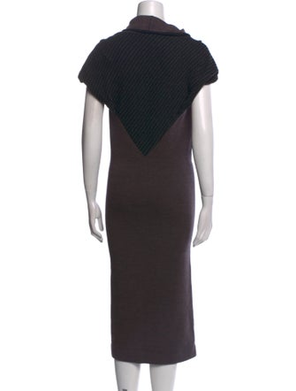 Roland Mouret Wool Midi Length Dress