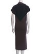 Roland Mouret Wool Midi Length Dress