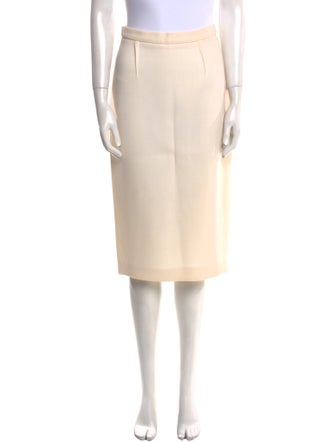 Roland Mouret Wool Knee-Length Skirt