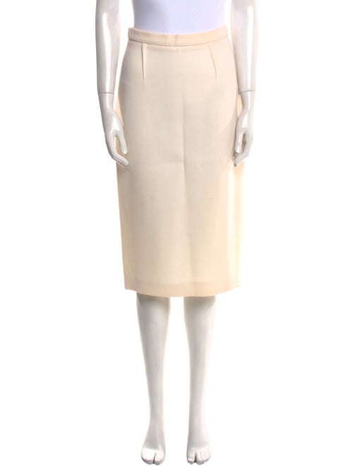 Roland Mouret Wool Knee-Length Skirt