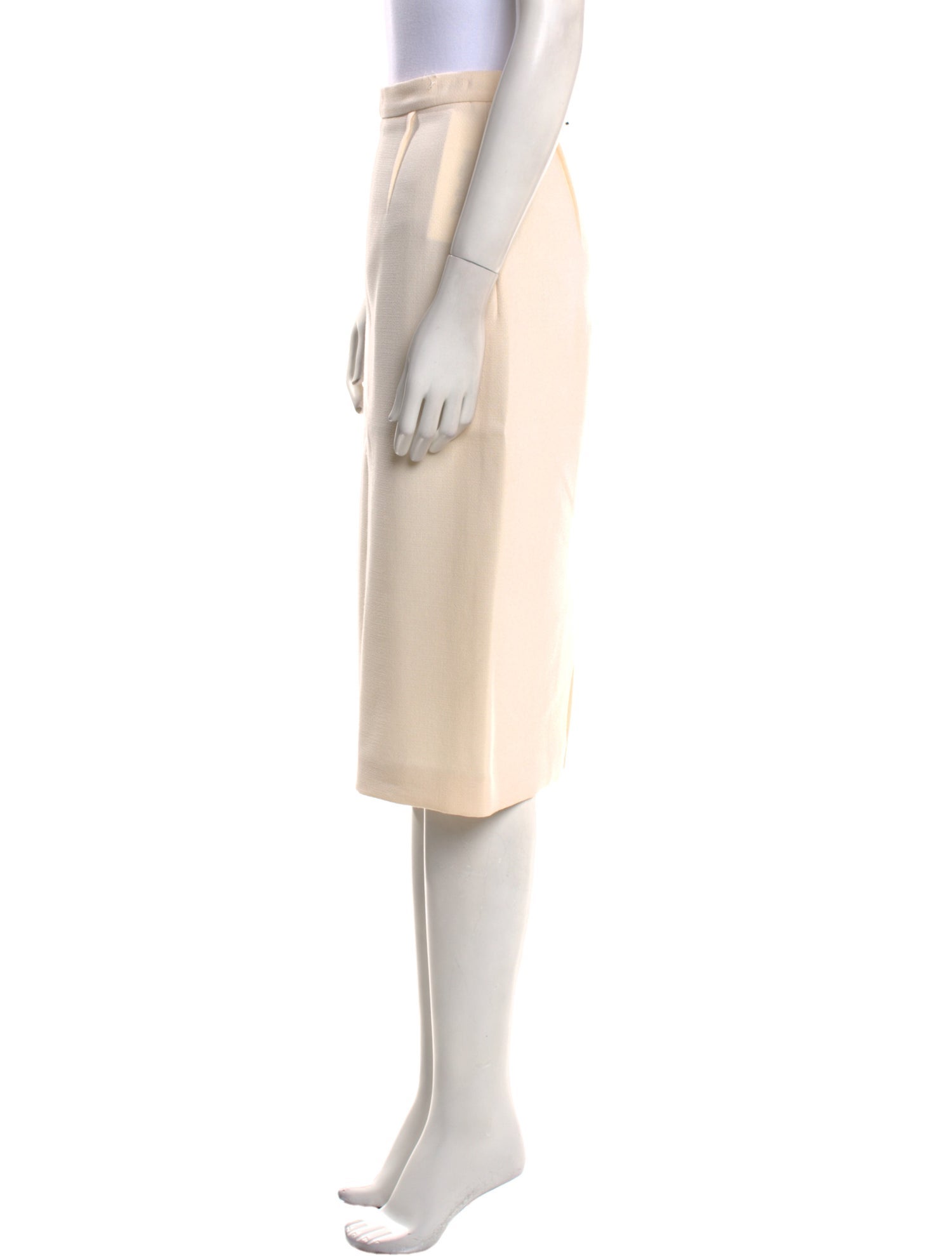 Roland Mouret Wool Knee-Length Skirt