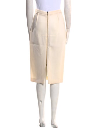 Roland Mouret Wool Knee-Length Skirt