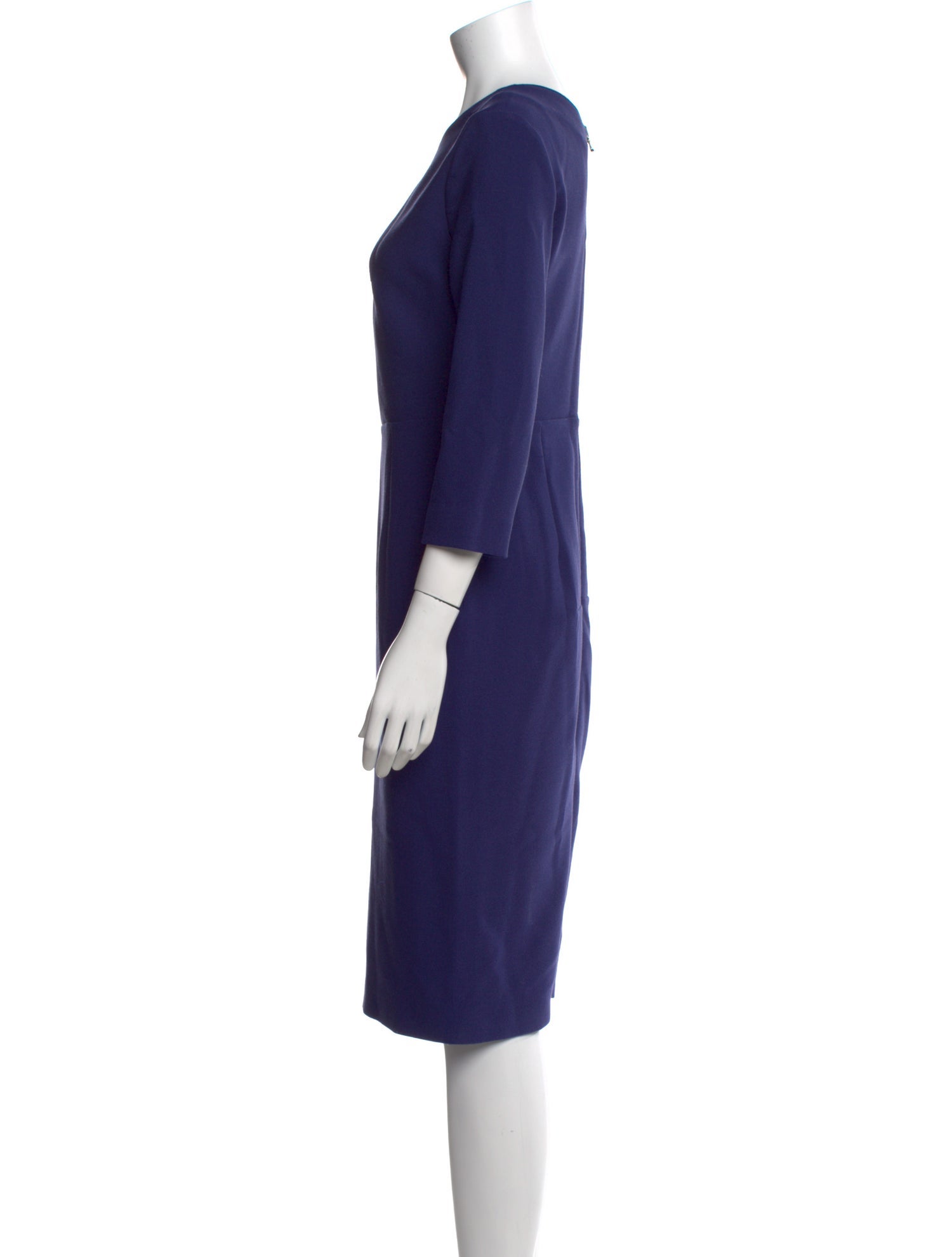 Roland Mouret Crew Neck Midi Length Dress