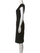 Roland Mouret Square Neckline Knee-Length Dress