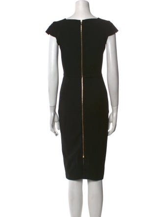 Roland Mouret Square Neckline Knee-Length Dress
