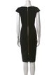 Roland Mouret Square Neckline Knee-Length Dress
