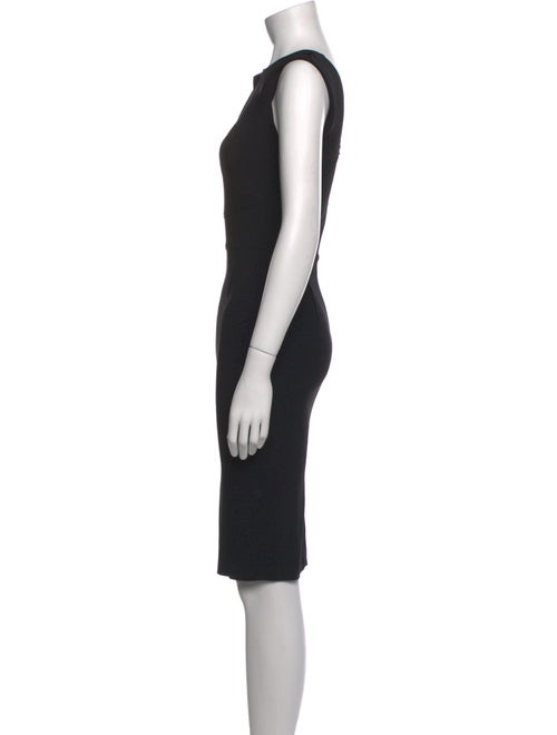 Roland Mouret Bateau Neckline Knee-Length Dress