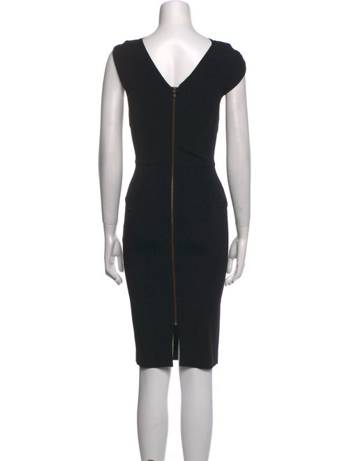 Roland Mouret Bateau Neckline Knee-Length Dress