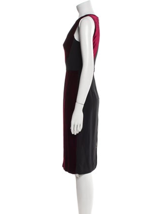 Roland Mouret Cowl Neck Knee-Length Dress