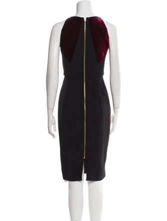 Roland Mouret Cowl Neck Knee-Length Dress