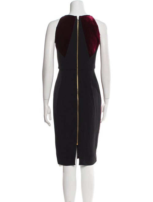 Roland Mouret Cowl Neck Knee-Length Dress