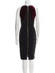Roland Mouret Cowl Neck Knee-Length Dress