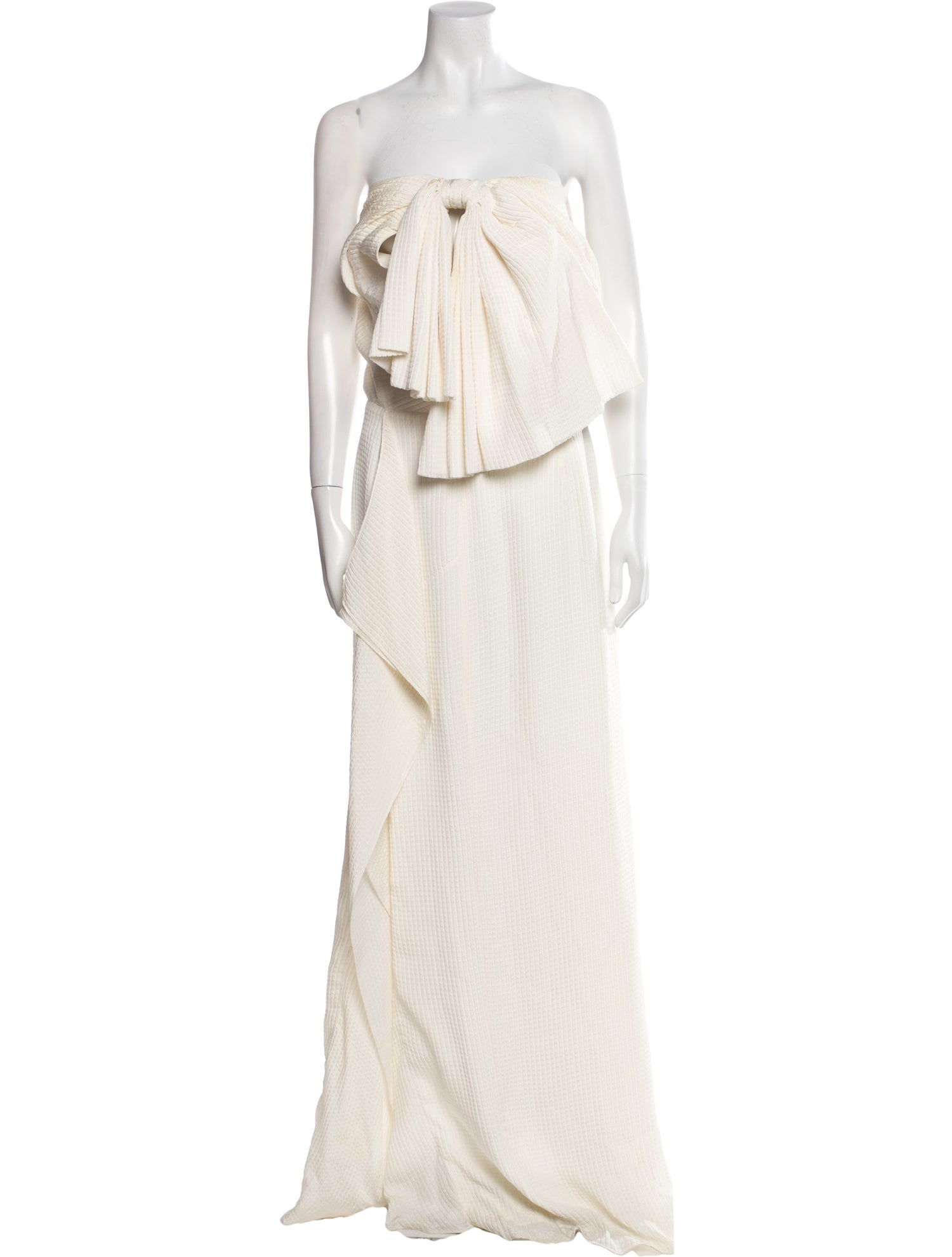 Roland Mouret Strapless Long Dress