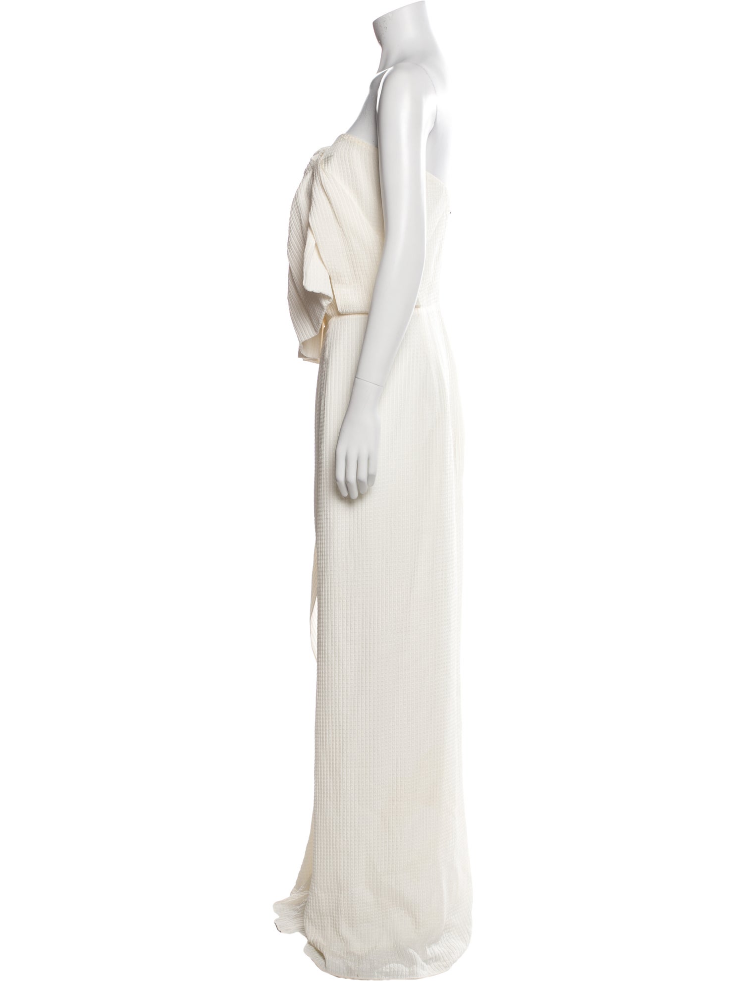 Roland Mouret Strapless Long Dress