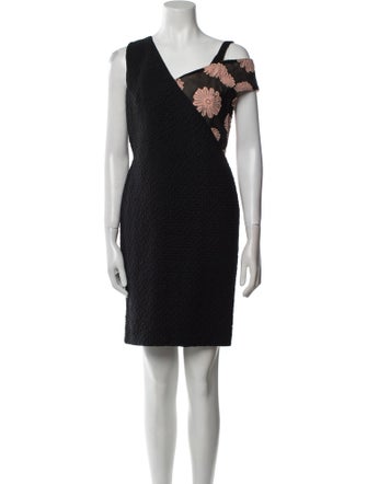 Roland Mouret Printed Mini Dress