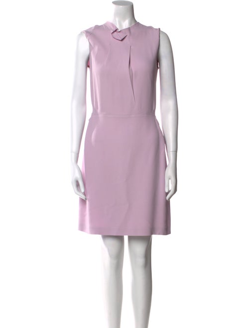 Roland Mouret Crew Neck Mini Dress