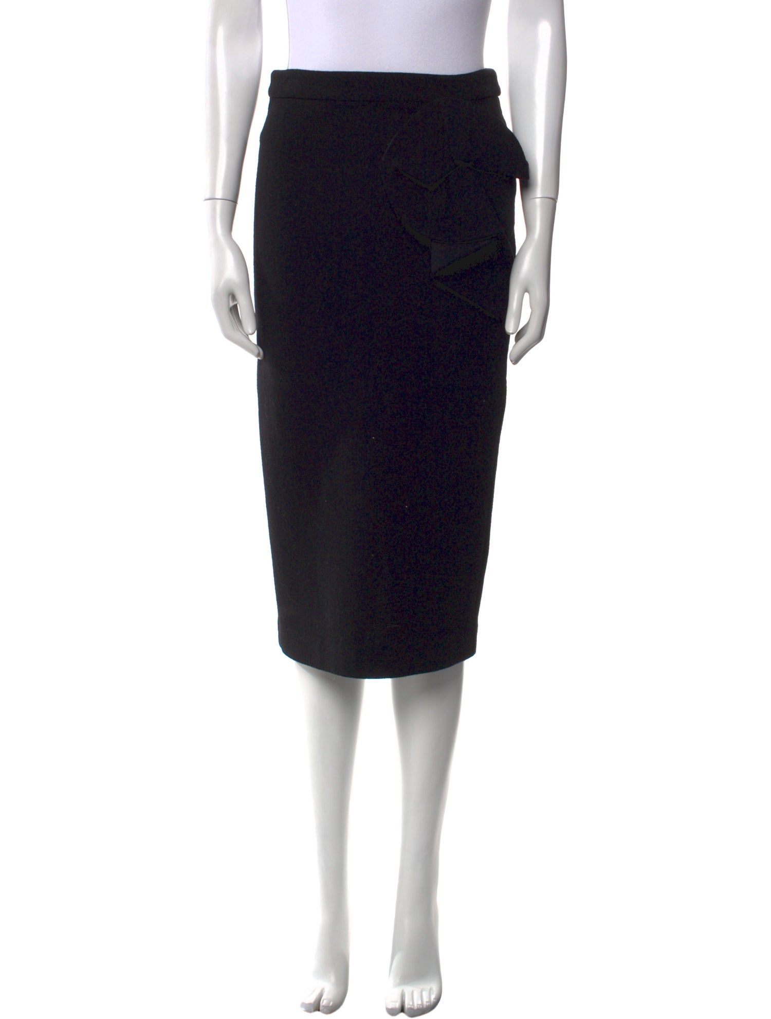 Roland Mouret Wool Knee-Length Skirt