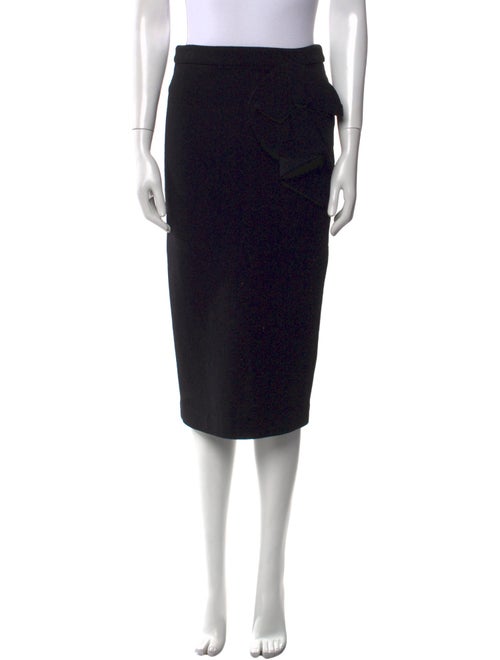 Roland Mouret Wool Knee-Length Skirt