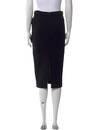 Roland Mouret Wool Knee-Length Skirt