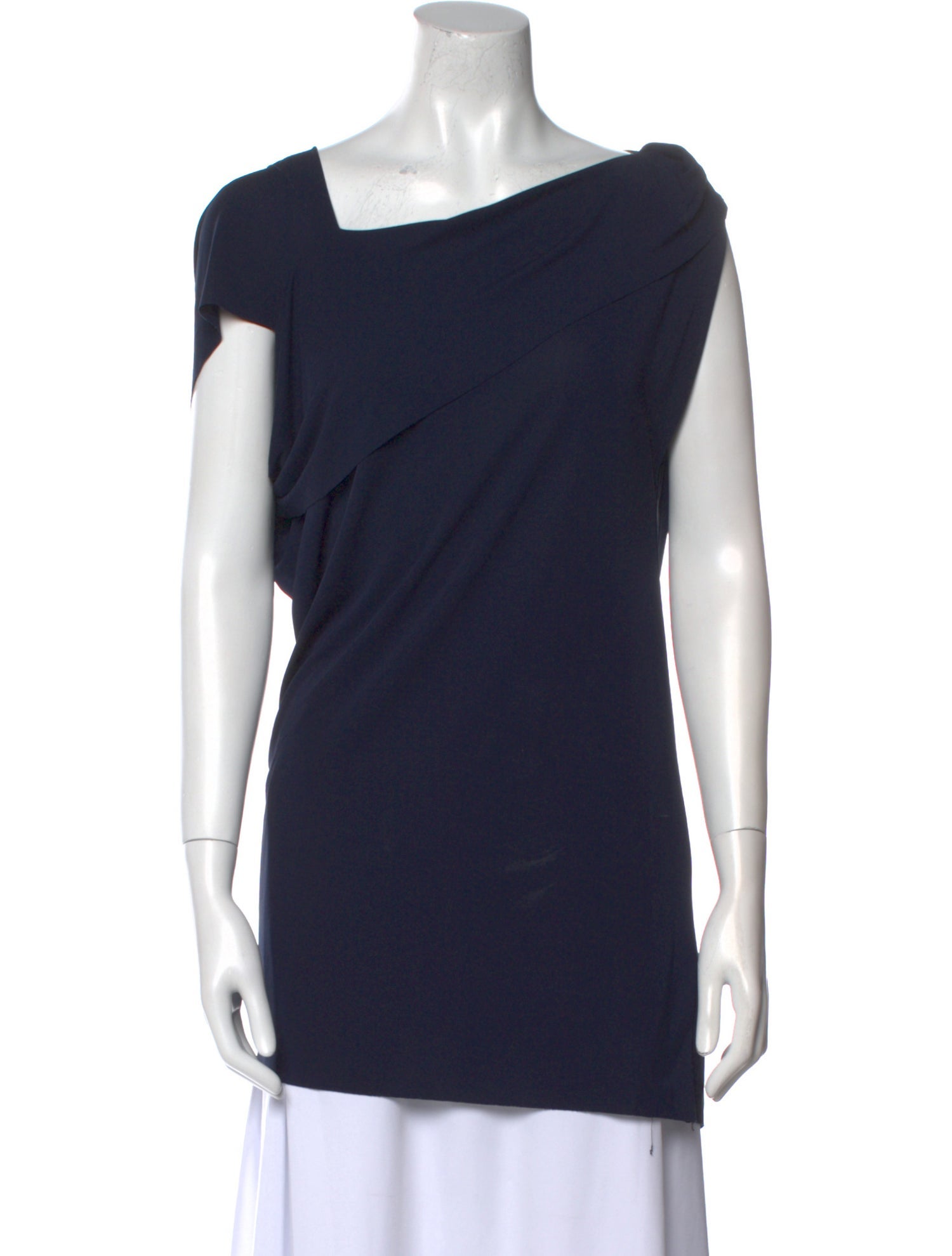 Roland Mouret Asymmetrical Short Sleeve Tunic