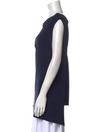 Roland Mouret Asymmetrical Short Sleeve Tunic
