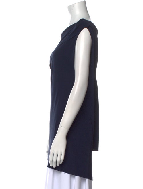 Roland Mouret Asymmetrical Short Sleeve Tunic