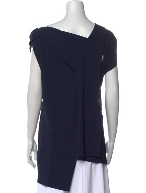 Roland Mouret Asymmetrical Short Sleeve Tunic