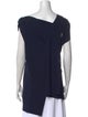 Roland Mouret Asymmetrical Short Sleeve Tunic