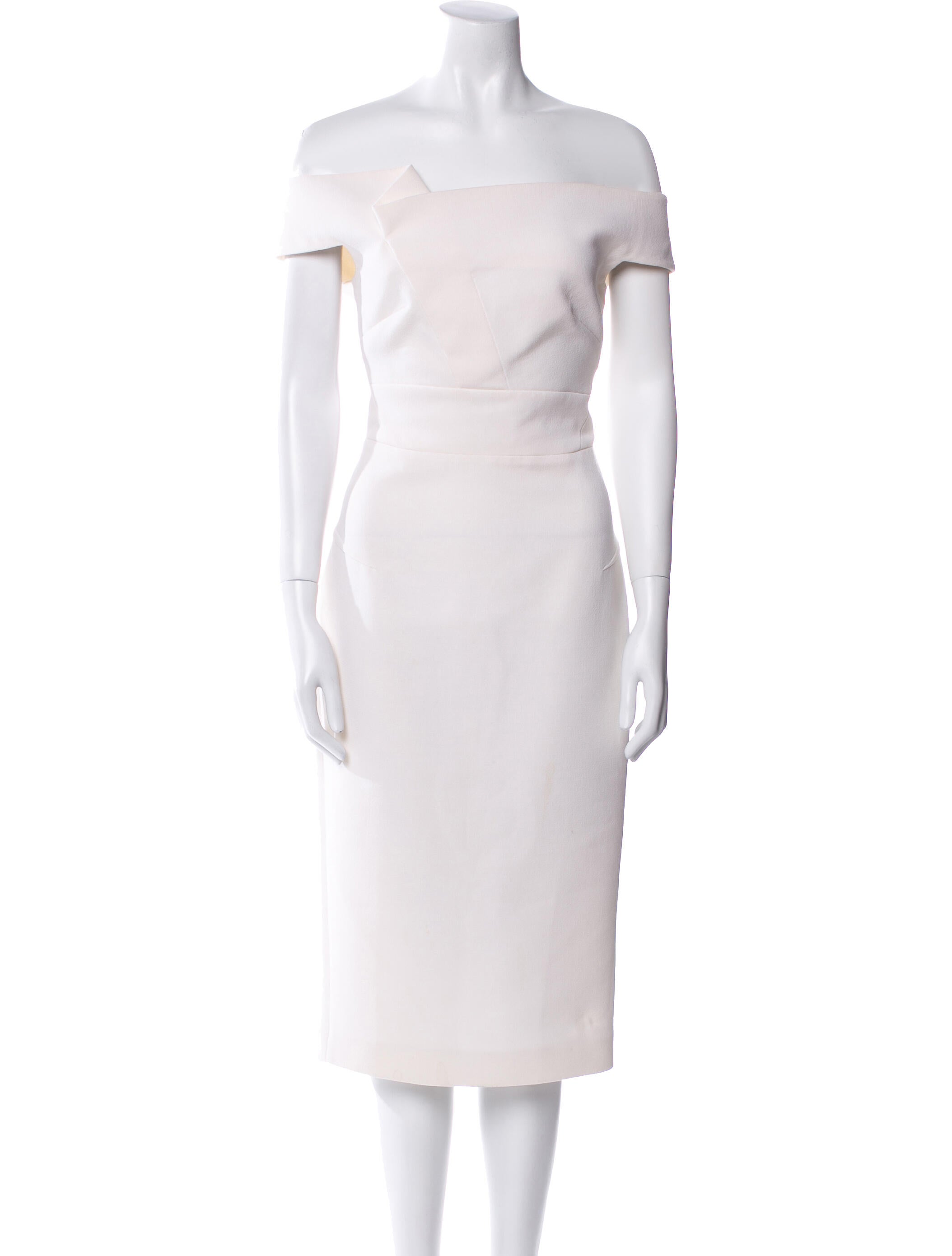 Roland Mouret Wool Midi Length Dress