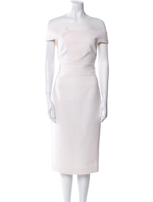 Roland Mouret Wool Midi Length Dress