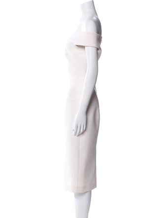 Roland Mouret Wool Midi Length Dress