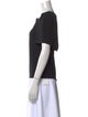 Roland Mouret One-Shoulder Short Sleeve Top