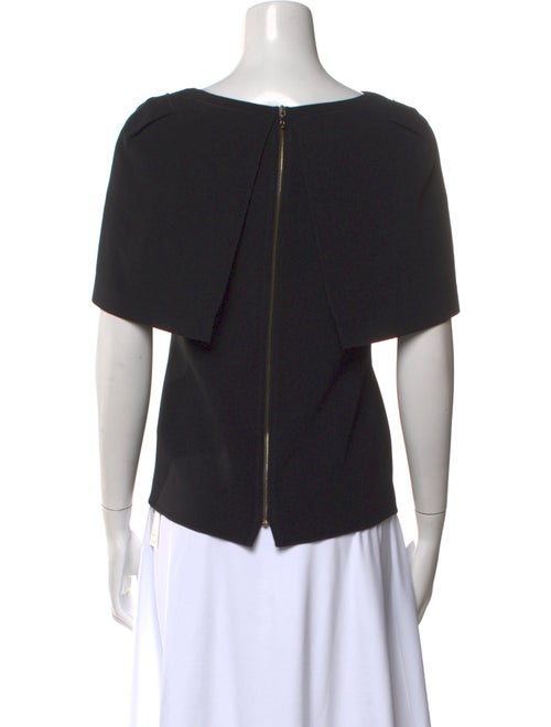 Roland Mouret One-Shoulder Short Sleeve Top