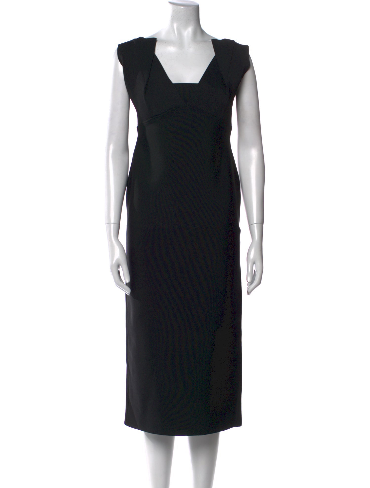 Roland Mouret Square Neckline Midi Length Dress