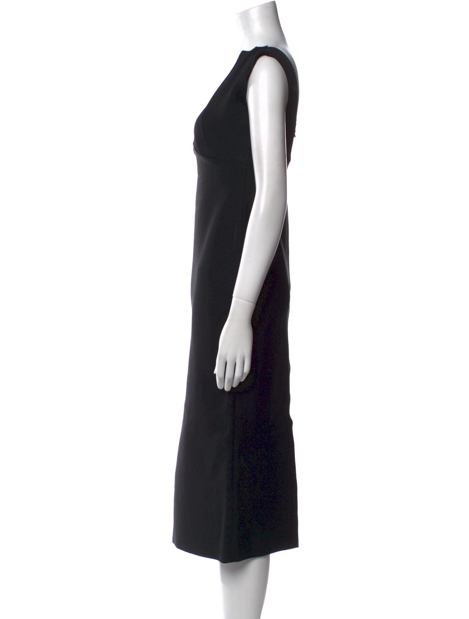 Roland Mouret Square Neckline Midi Length Dress