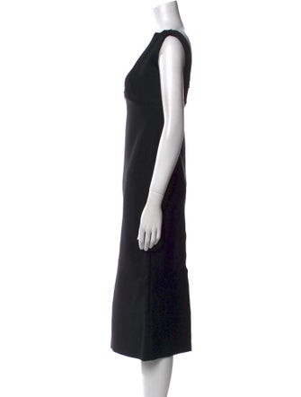 Roland Mouret Square Neckline Midi Length Dress