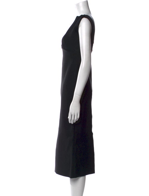 Roland Mouret Square Neckline Midi Length Dress